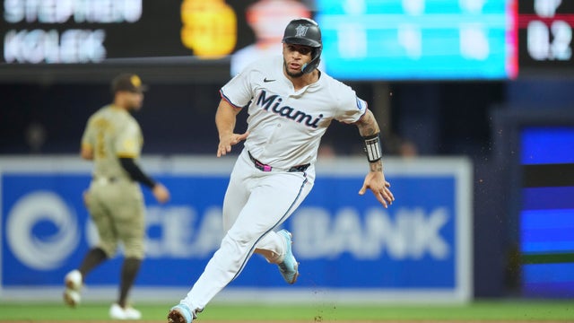 Padres Marlins Baseball 