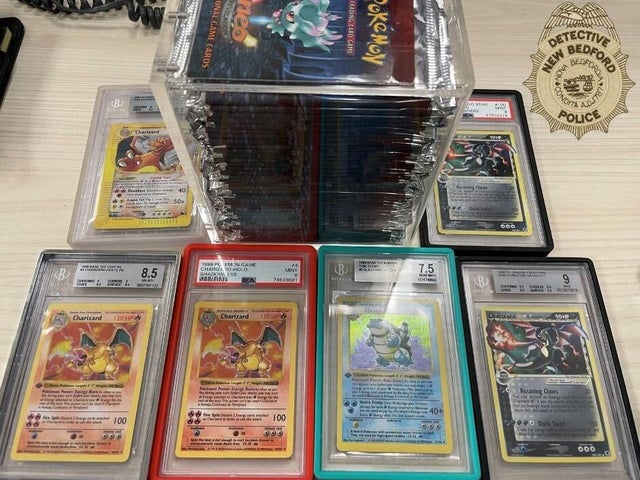 pokmon cards worth $113k stolen from massachusetts store $100K worth of Pokmon cards stolen from Massachusetts game shop
