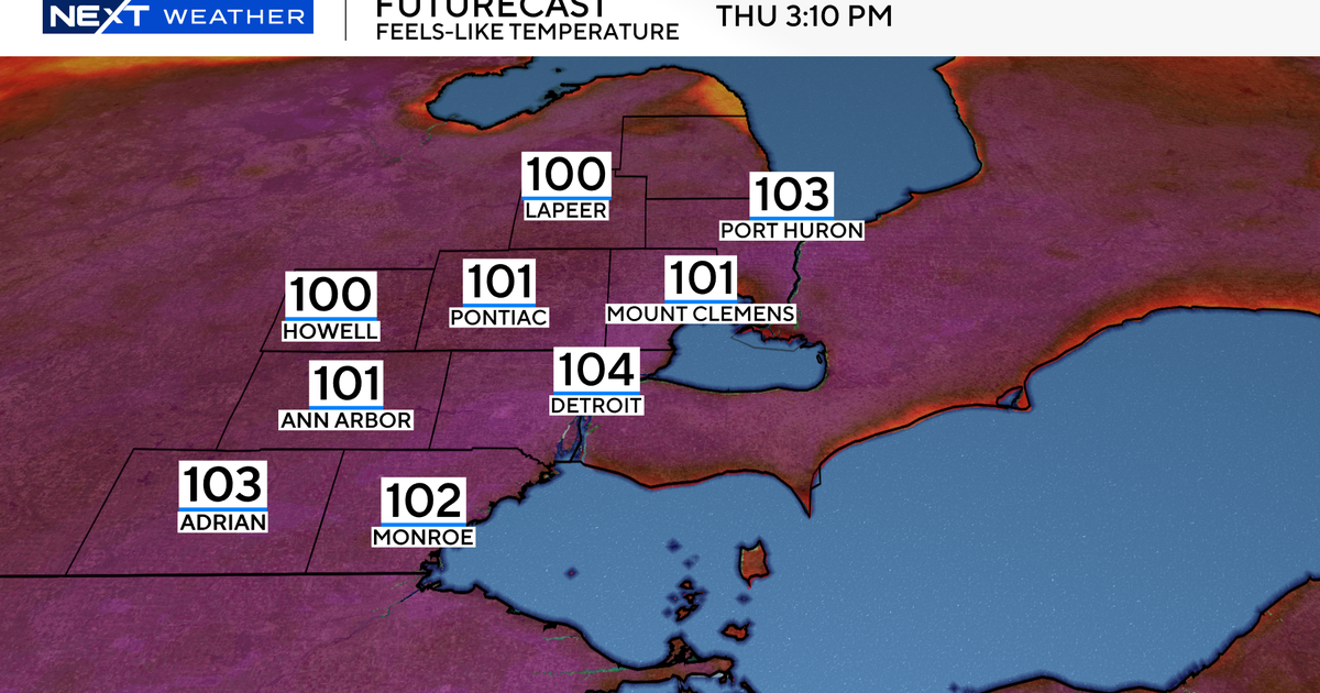 Dangerous heat returns to Southeast Michigan this week 