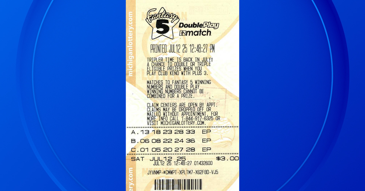 Washtenaw County woman wins $309K Fantasy 5 jackpot 