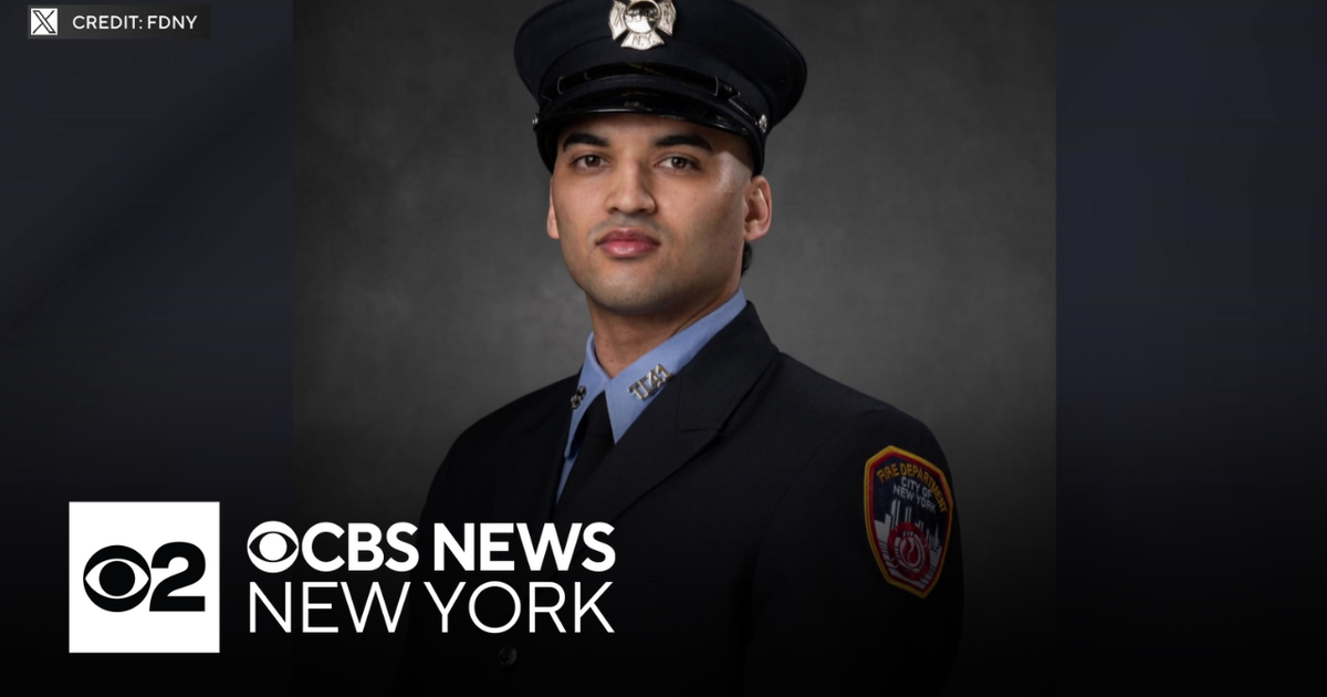 FDNY firefighter killed in motorcycle crash on FDR Drive - CBS New York