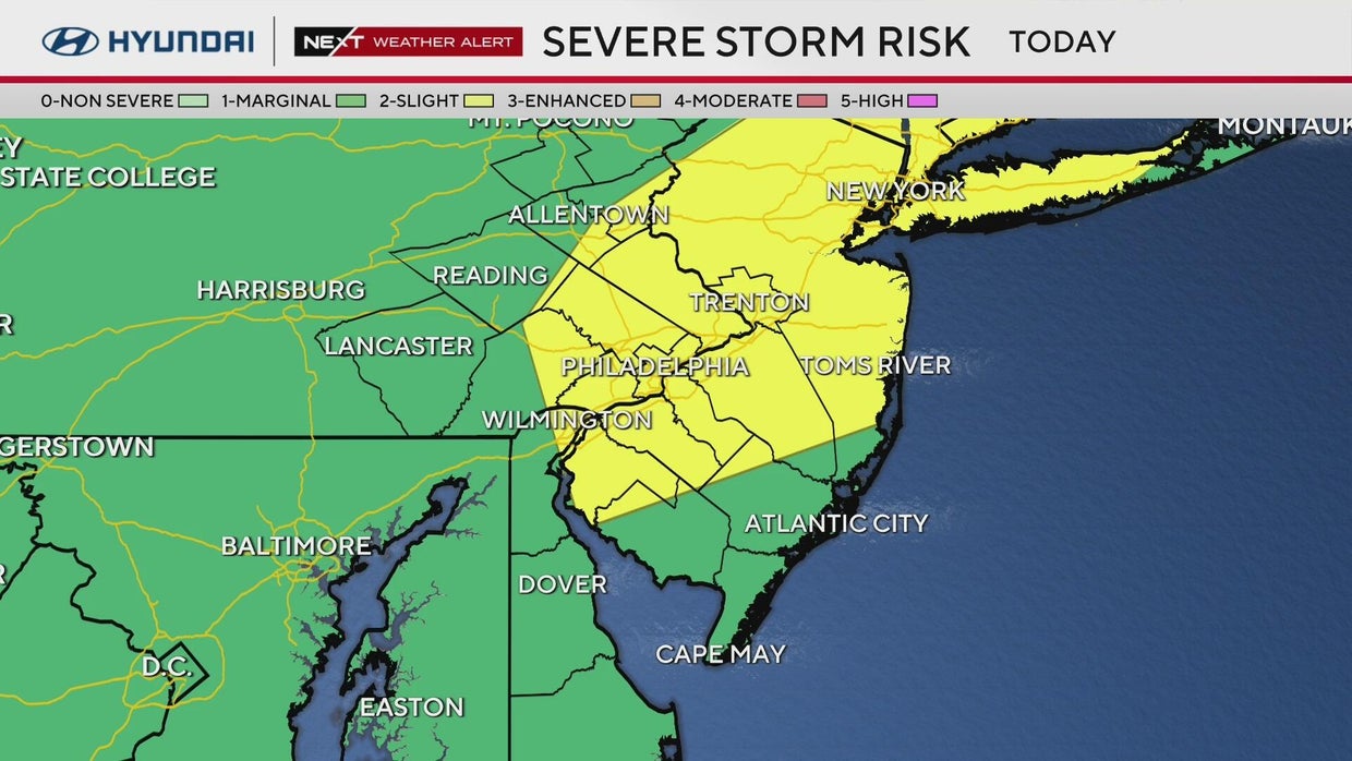 Very hot Friday in Philadelphia region, tracking chance of storms. Here ...