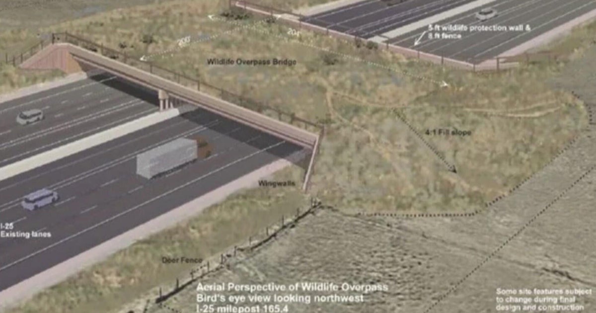 Colorado Builds World’s Largest Wildlife Overpass on I-25