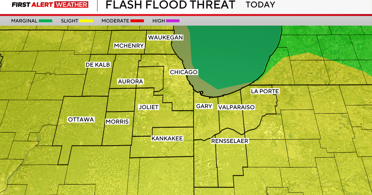 Flood watch in effect for Chicago area through evening 