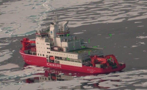 Chinese research ship detected off Alaskan coast, Coast Guard says 