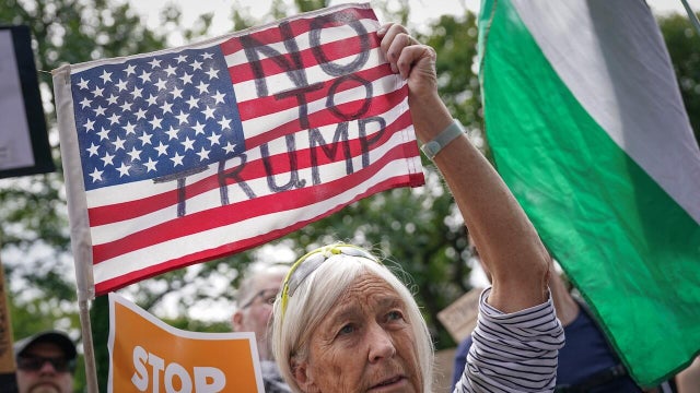 U.S. President Donald Trump Visits Scotland For Golfing Getaway 