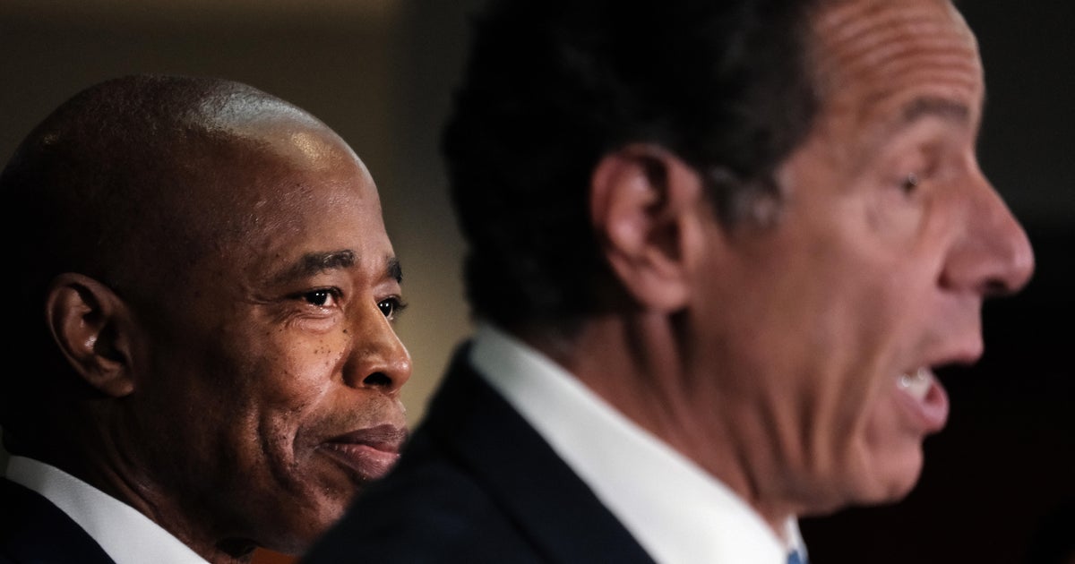 NYC mayoral candidates Eric Adams, Andrew Cuomo engage in war of words 