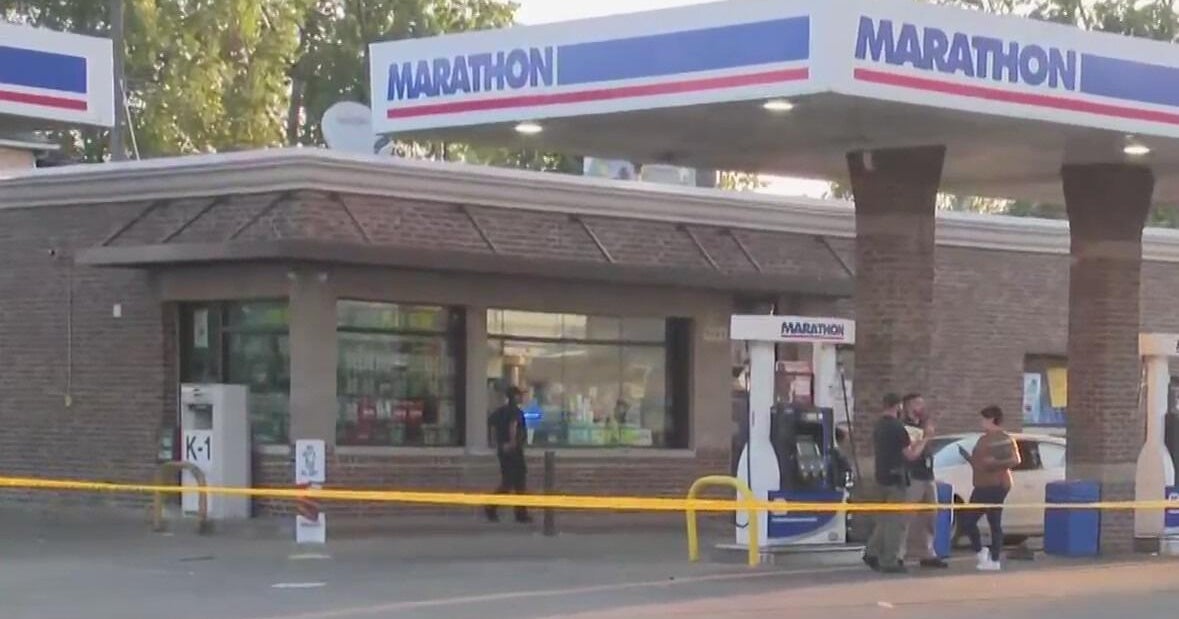 One dead, three injured, after shooting at gas station in Detroit - CBS ...