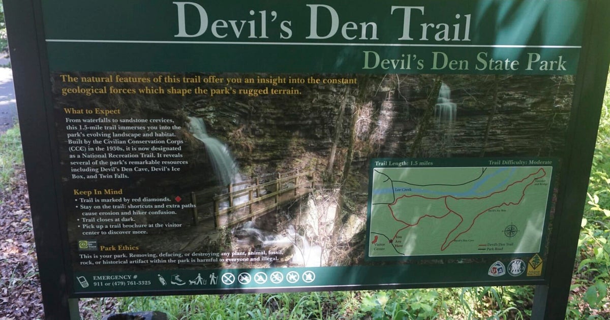 Couple killed in Arkansas state park while hiking with 2 daughters, officials say 