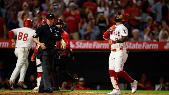 Rangers Angels Baseball 