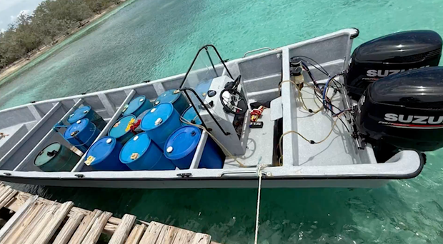 Dominican authorities find 1.5 tons of cocaine after boat chase lasting more than 12 hours
