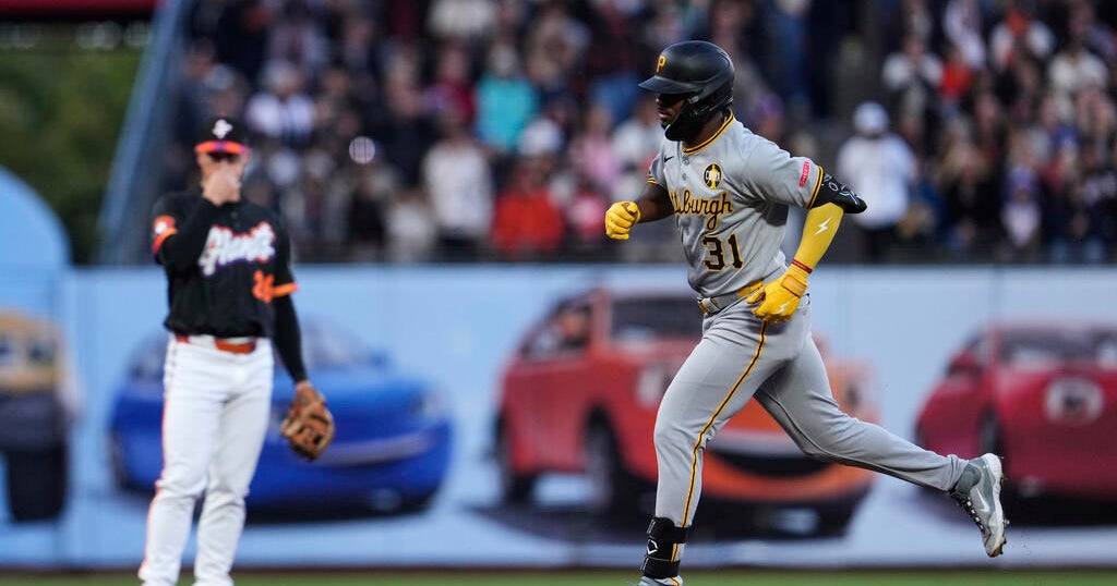 Verlander gets no-decision as Pirates top Giants 3-1 for 4th straight win 