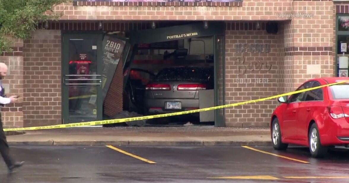 2-year-old killed, 13 people injured when car crashes into Portillo's in Oswego 