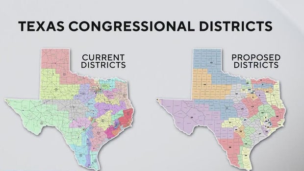 Texas Congressional maps 