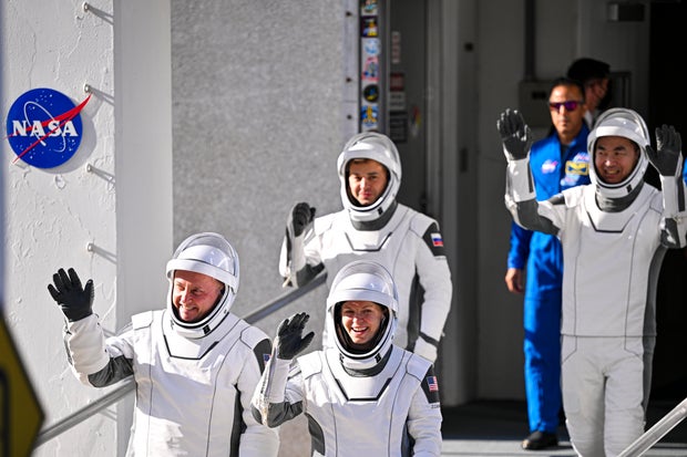 NASA And SpaceX Launch Crew 