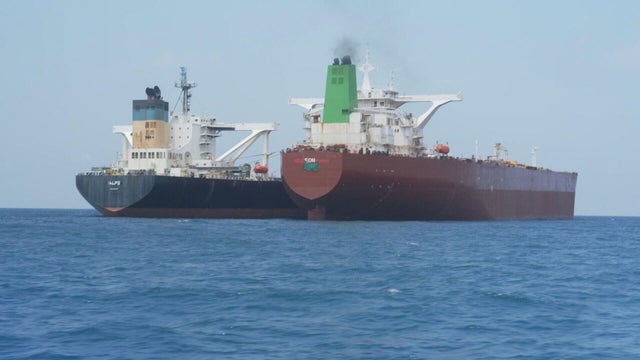 The Alps and the Eon are seen in the Riau archipelago. 
