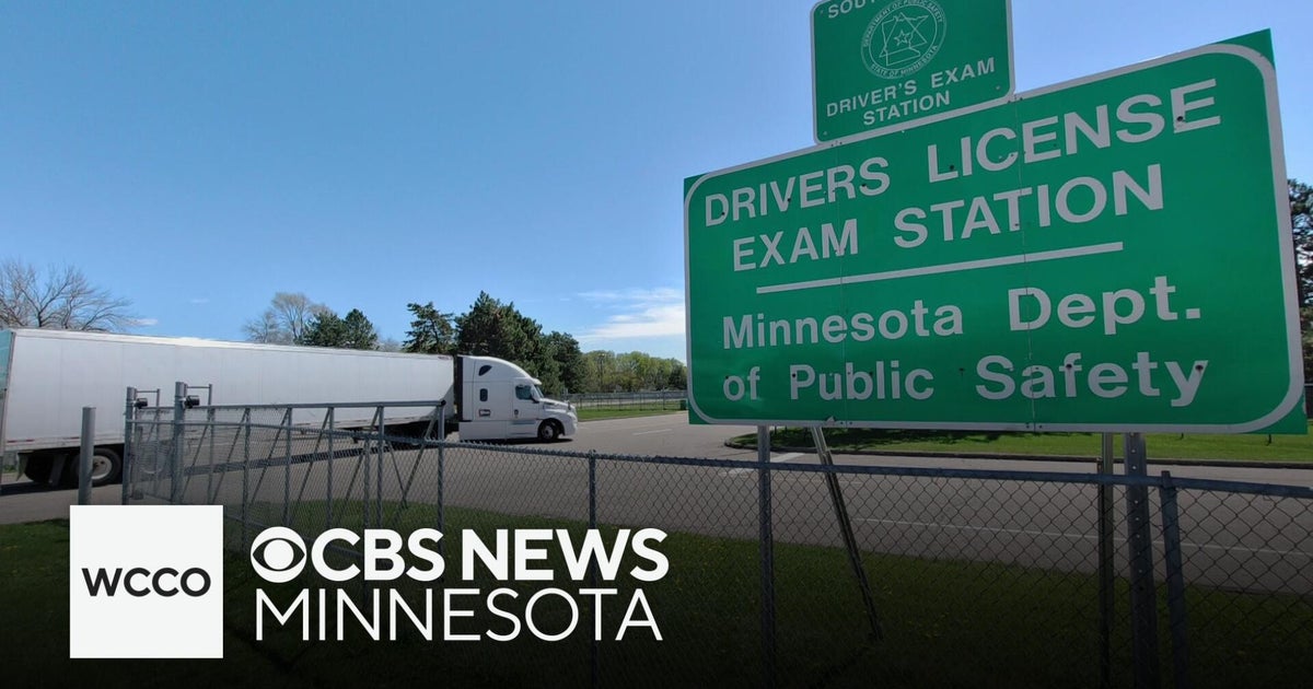 Why Minnesota is going to fine drivers who miss their road test - CBS ...
