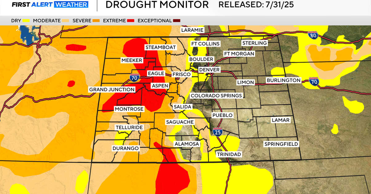 Severe drought conditions expand as hot, dry weather continues 