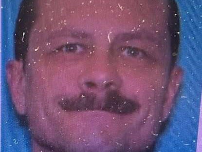 Michael Paul Brown is seen in a photo posted to social media by the Anaconda-Deer Lodge County Law Enforcement Department. 