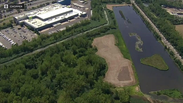The former site of Flushing Airport in Queens, which was reclaimed by wetlands after its closure in 1984. 