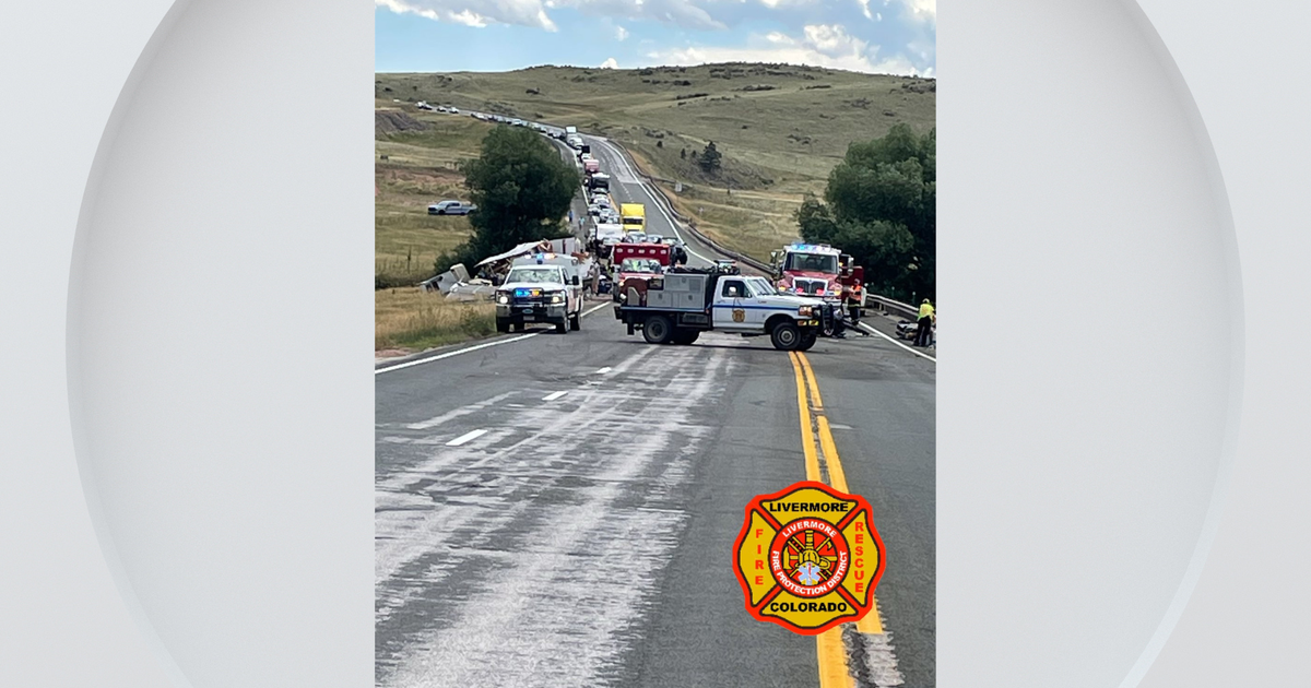 Multi-vehicle crash in Northern Colorado causes temporary closure of U.S. 287 