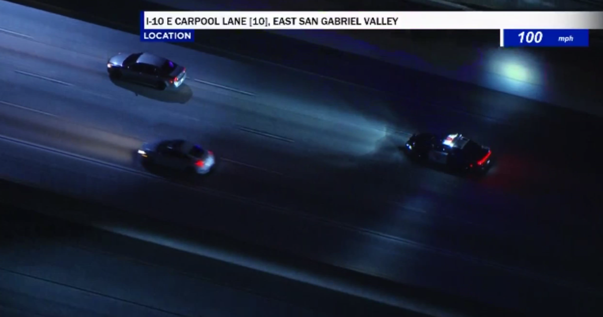 Reckless DUI driver arrested after high-speed chase in San Gabriel Valley 