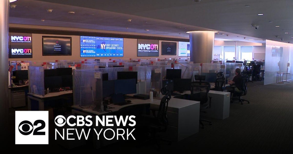 How NYC prepares for potential cyberattacks - CBS New York