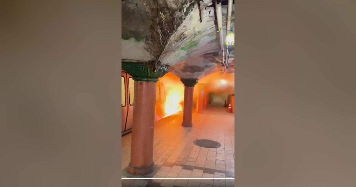 PATH train fire impacts morning commute in N.J. today. Video shows smoky scene.
