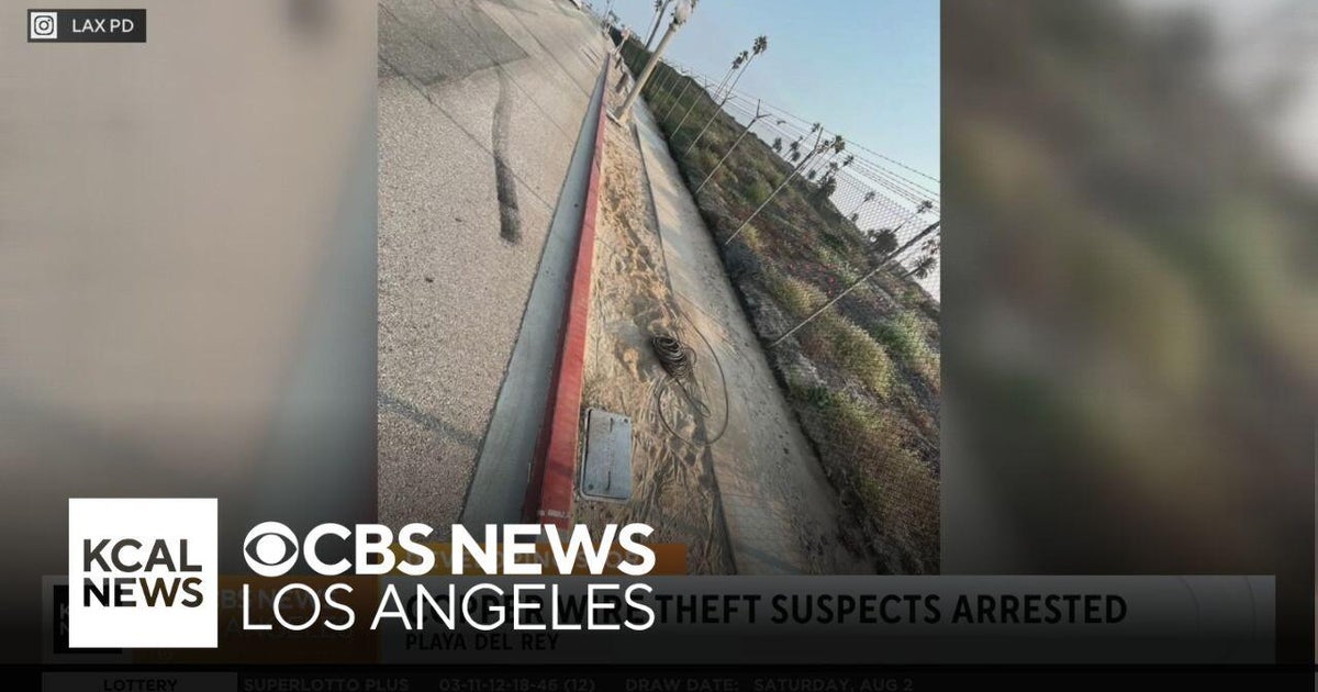 Police arrest two men suspected of stealing copper wire from city ...
