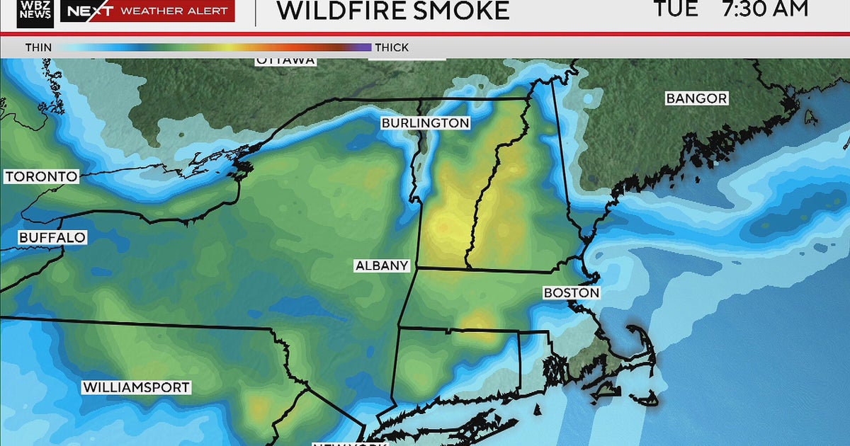 Air quality today could be summer's worst due to wildfire smoke 