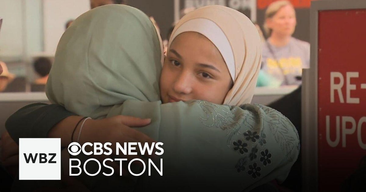 Three girls evacuated from Gaza arrive in Boston to receive medical treatment