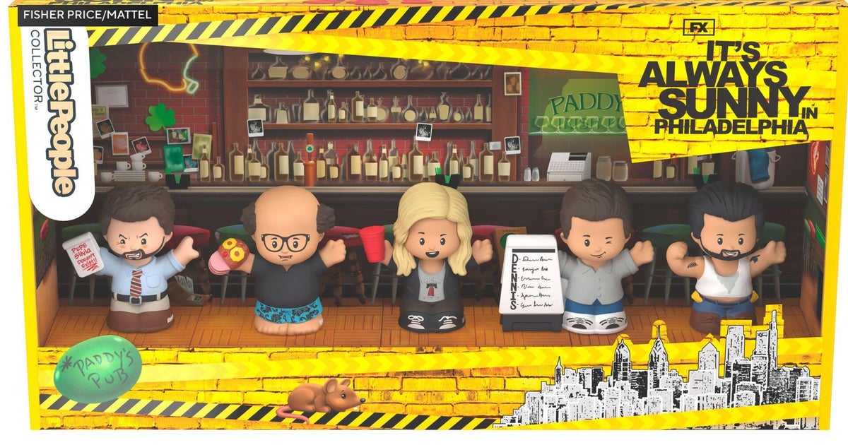 "Always Sunny" characters featured in new toy set as show reaches 20 years 