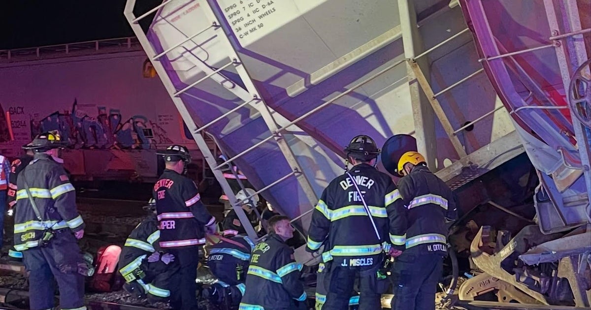 Rail worker seriously injured in Denver train car derailment 