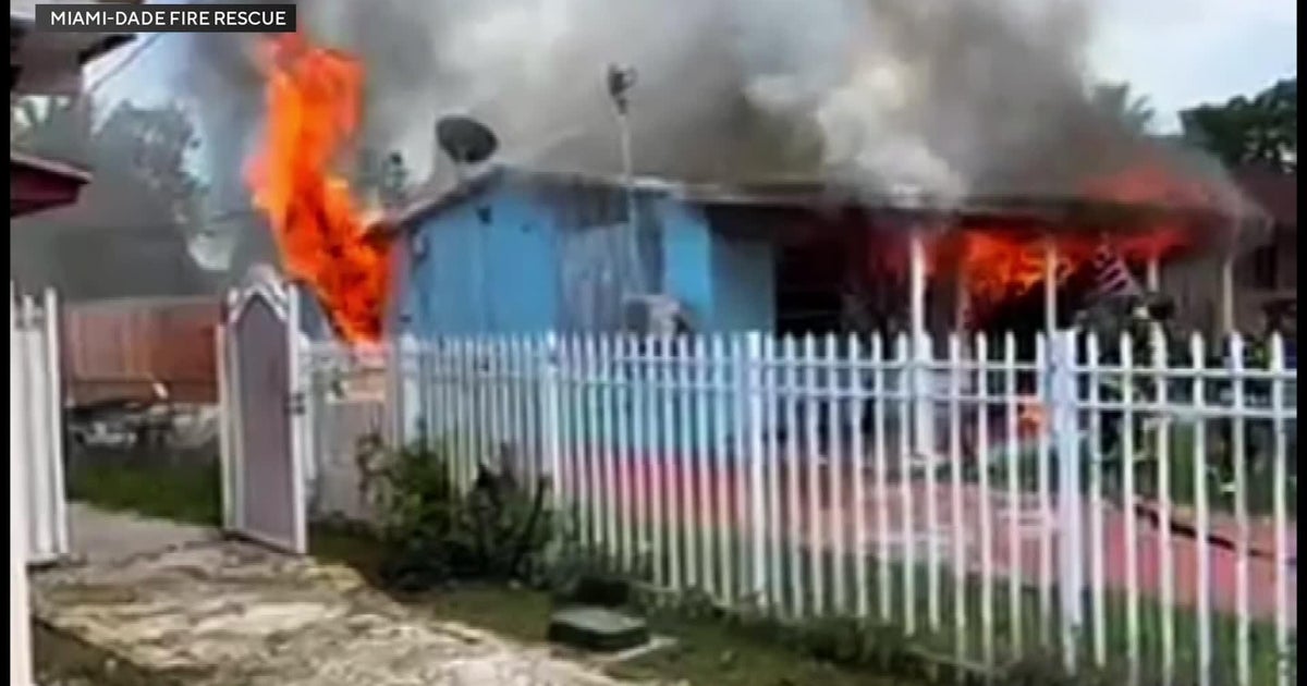 Navy veteran survives fire that destroyed his home near Miami Shores