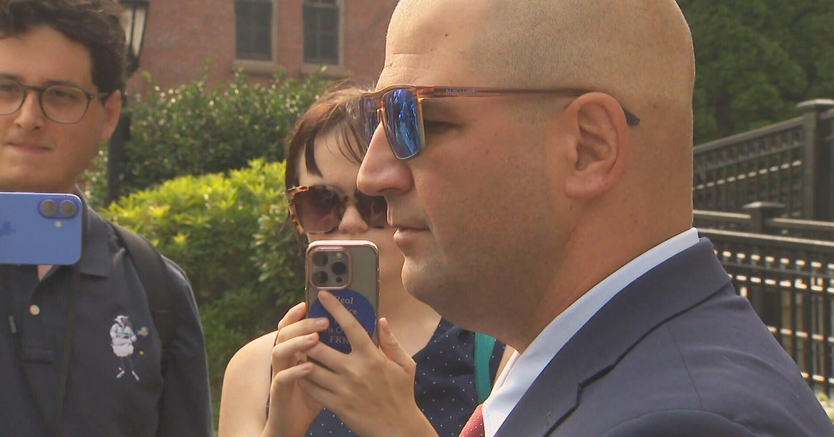 Fired Read investigator Michael Proctor heckled outside Dedham courthouse 