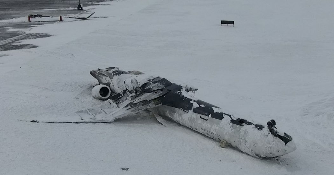 Detroit flight attendant sues Delta Airlines over Toronto plane crash 