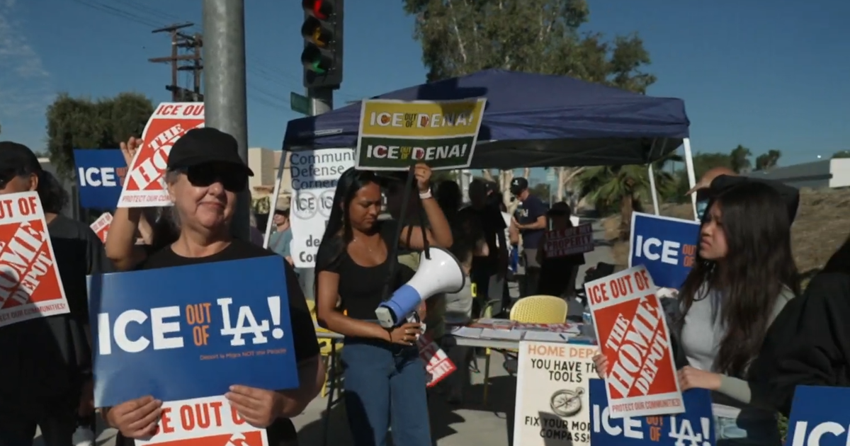 A grassroots effort is underway to monitor ICE operations in Southern California 