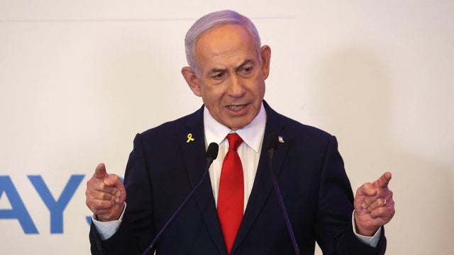 Israel's Prime Minister Benjamin Netanyahu 