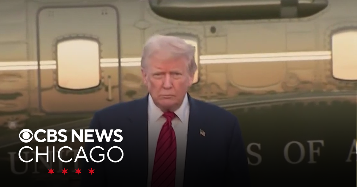 Trump increasing federal law enforcement in Washington D.C. - CBS Chicago