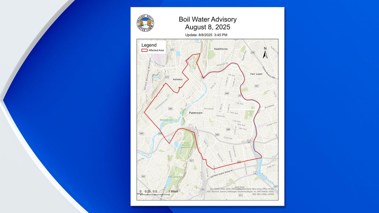 Massive water main break in Paterson, N.J. prompts boil water advisory ...