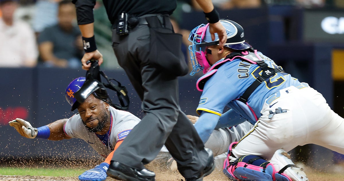 Brewers hold off skidding Mets 3-2 for 7th straight win 