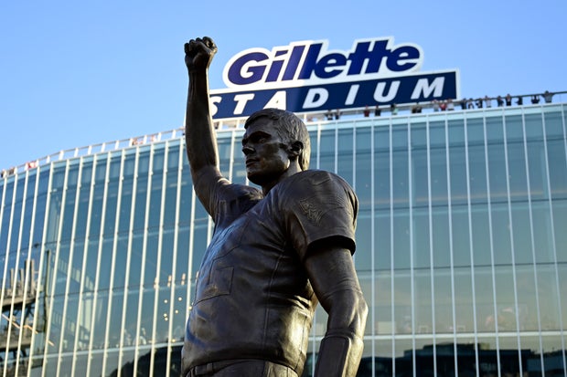 New England Patriots Unveil Tom Brady Statue 