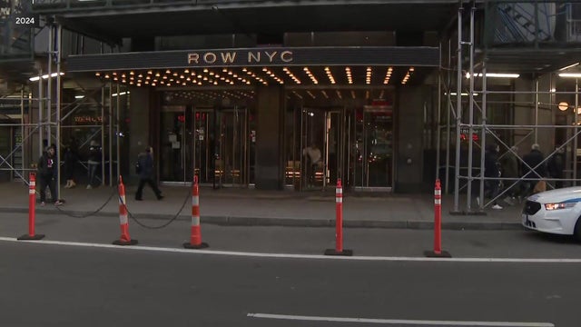 The exterior of the Row NYC hotel 