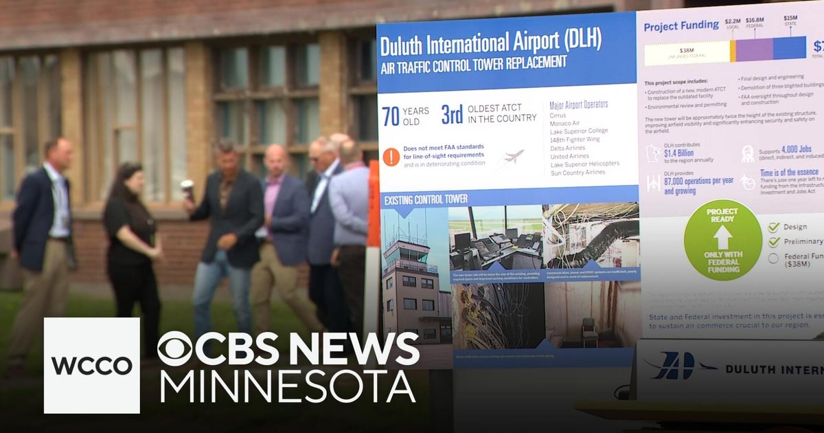U.S. Transportation Secretary Tours Third Oldest Air Traffic Control Tower in Duluth