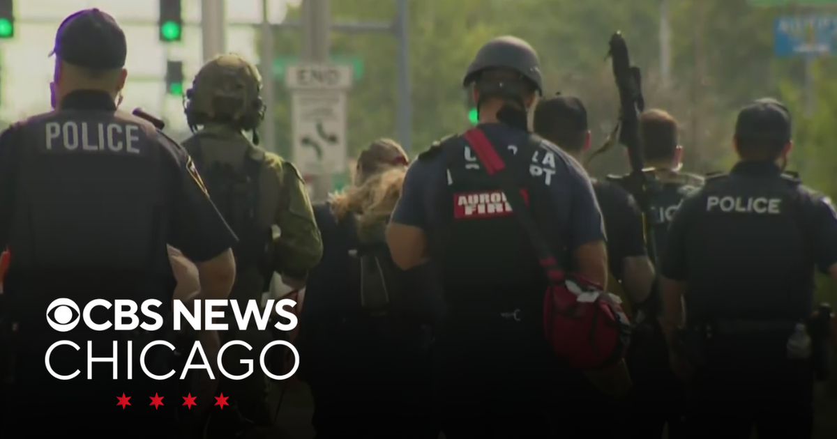 Manhunt over for Aurora double shooting suspect - CBS Chicago