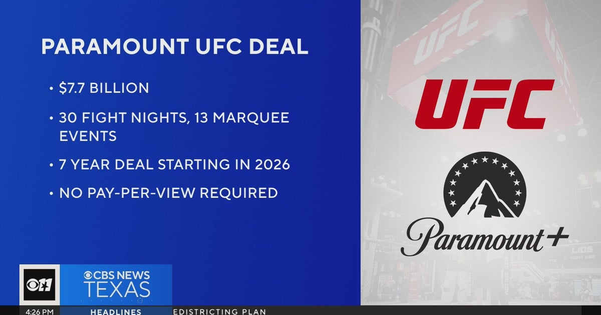 Paramount+ is the new how for the UFC - CBS Texas