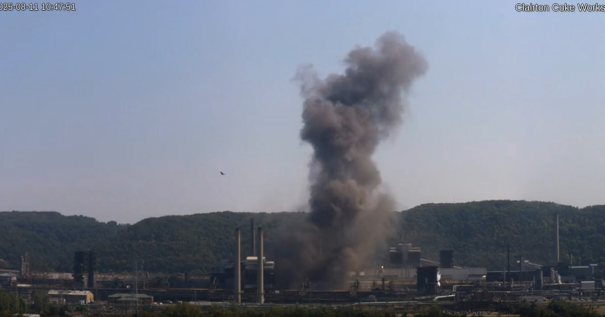 Video shows U.S. Steel Clairton plant explosions 