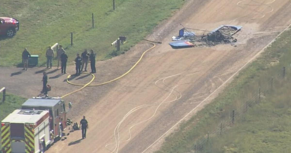 Crews investigate after ultralight aircraft crashes in Larimer County, one dead 