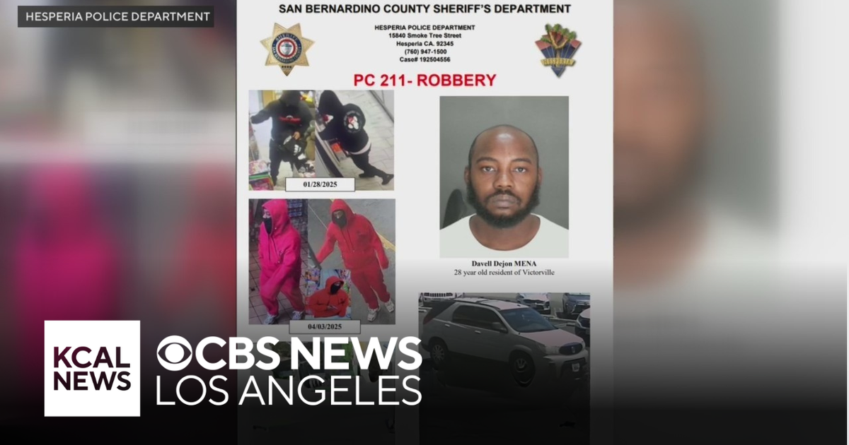 Hesperia police arrest man accused of 5 armed robberies in San