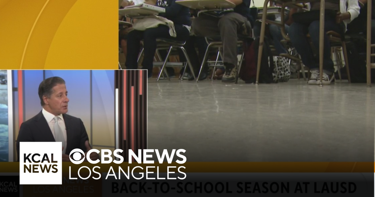 LAUSD Superintendent Carvalho talks immigration, AI, cell phone ban ahead of first day of school - CBS News